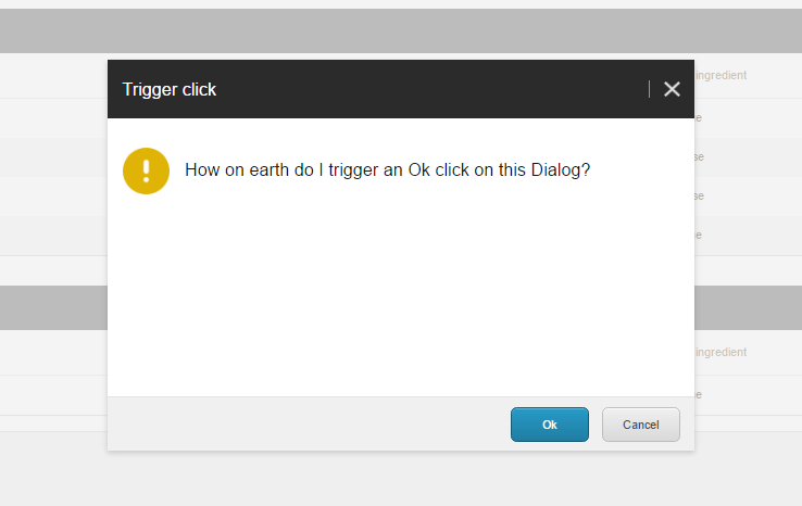 dialog